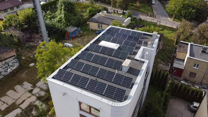 Gdynia, Inwerter Solaredge, Panele  Jinko Solar 380w